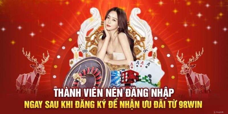 Nhà cái đem đến hàng ngàn ưu đãi hấp dẫn khi anh em đăng nhập 98Win